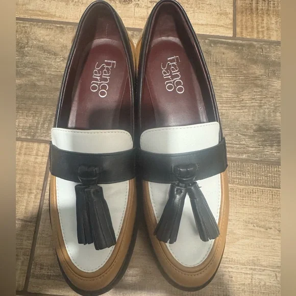 NIB Franco Sarto Carolynn Tassel Loafer Size 6.5 - Picture 5 of 8